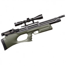 KRAL Breaker BULLPUP PCP Pre Charged Air Rifle .22 calibre 12 shot Green Synthetic