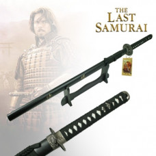 Single Straight Last Samurai Sword & Stand (BS014036)
