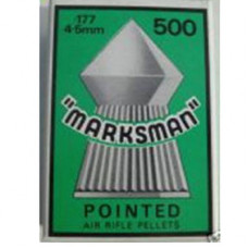 Marksman Pointed .177 calibre Air Gun Pellets 4.5mm 9.20 grains Box of 500