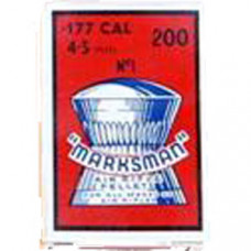 Marksman Round Head .177 calibre Air Gun Pellets 4.5mm 8.05 grains Box of 200