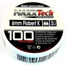 Maxx Tech 6mm Blanks 100 Rounds per box (To be collected from store only)